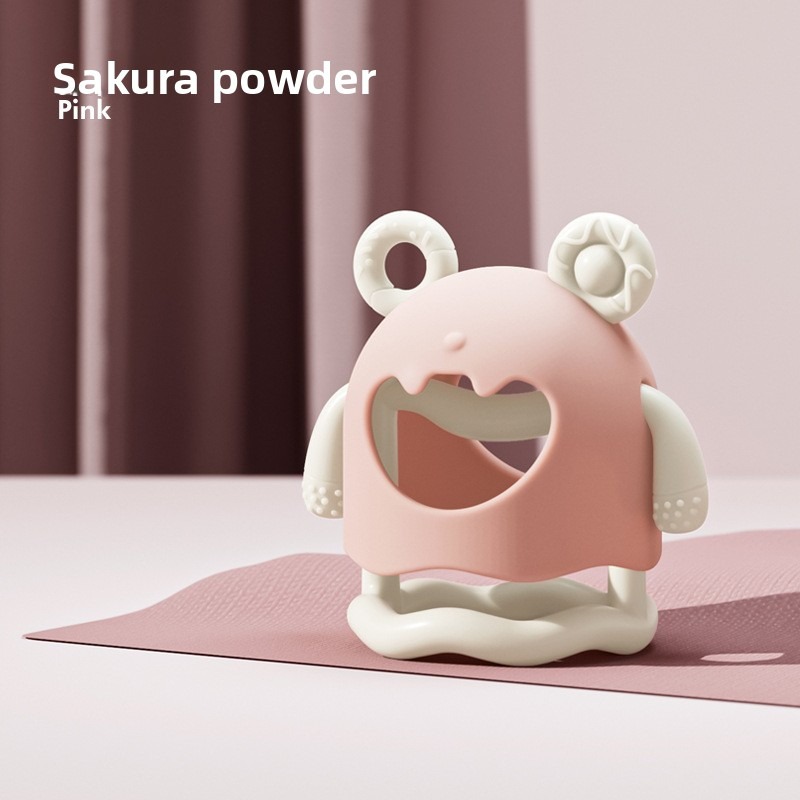 Teberro Silicone Baby Teether - Cute Design for Soothing Gums (4)