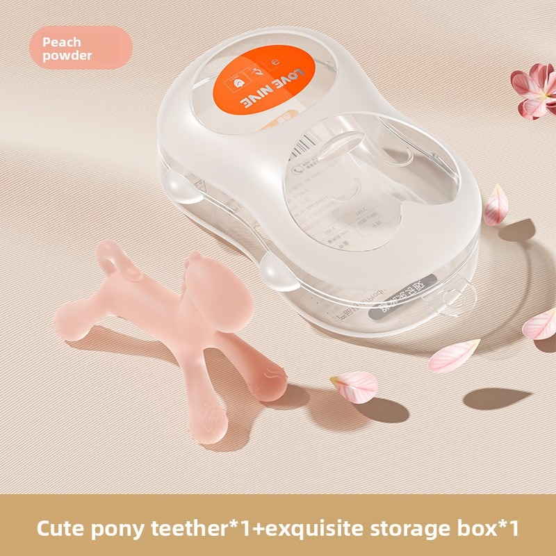 Teberro Soft Silicone Dog - shaped Teething Toy for Babies (4)