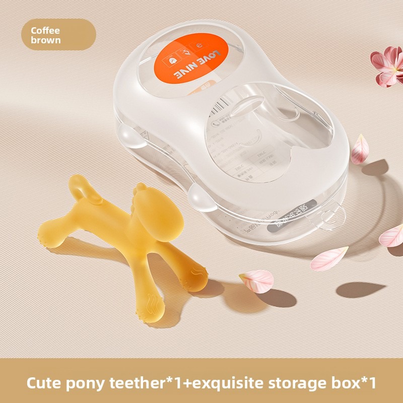 Teberro Soft Silicone Dog - shaped Teething Toy for Babies (5)