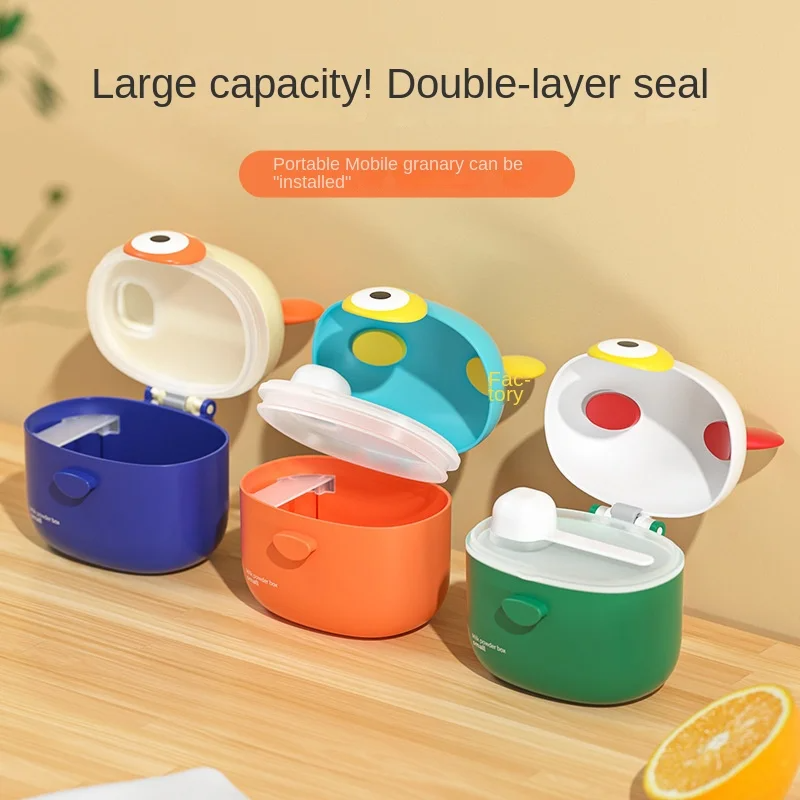 Portable Baby Formula Dispenser, Multifunctional Design with Convenient Seal and Moisture Protection, Ideal for Storing Snacks and Solid Food - Image 3