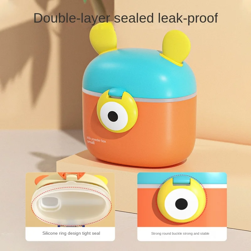 Portable Baby Formula Dispenser, Multifunctional Design with Convenient Seal and Moisture Protection, Ideal for Storing Snacks and Solid Food - Image 5