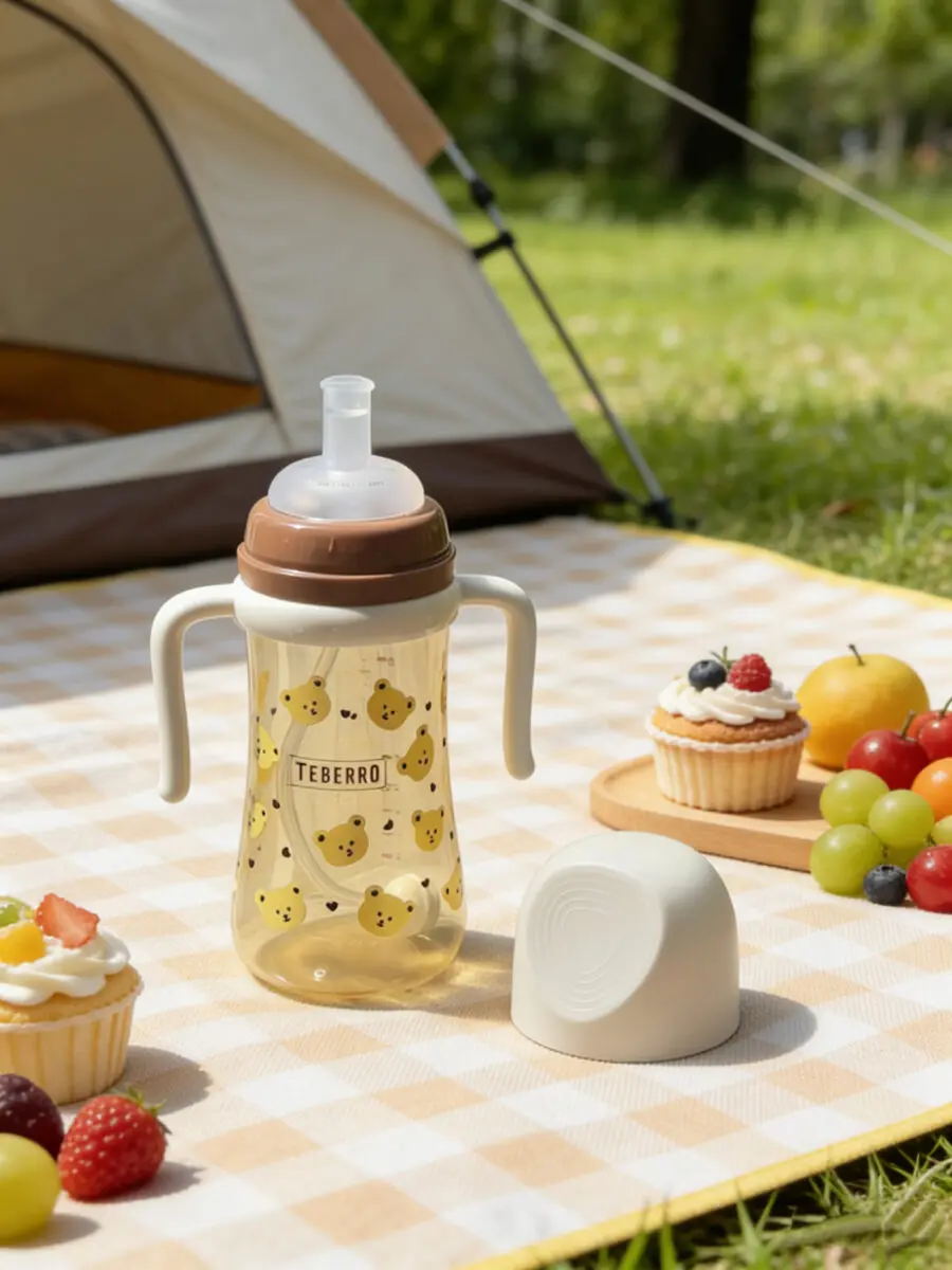 PP baby bottles for retail